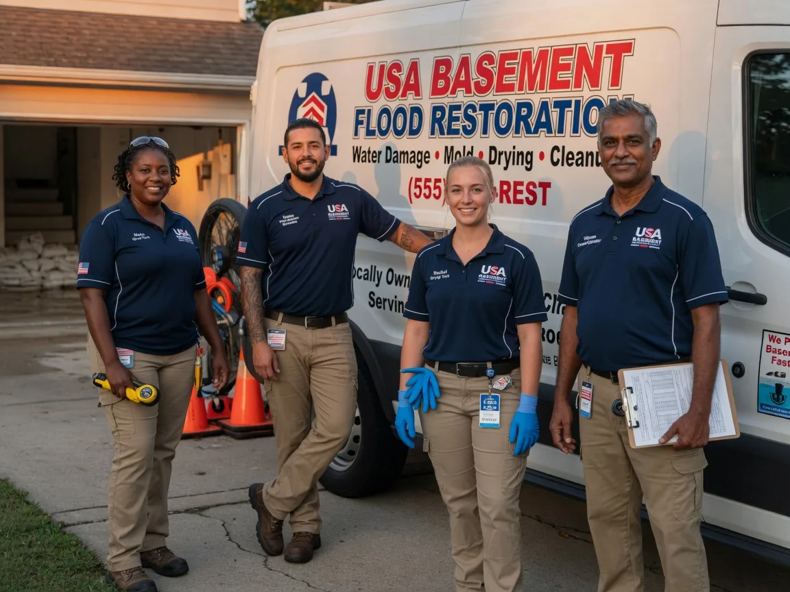Basement Flood Cleanup company in Heflin, LA
