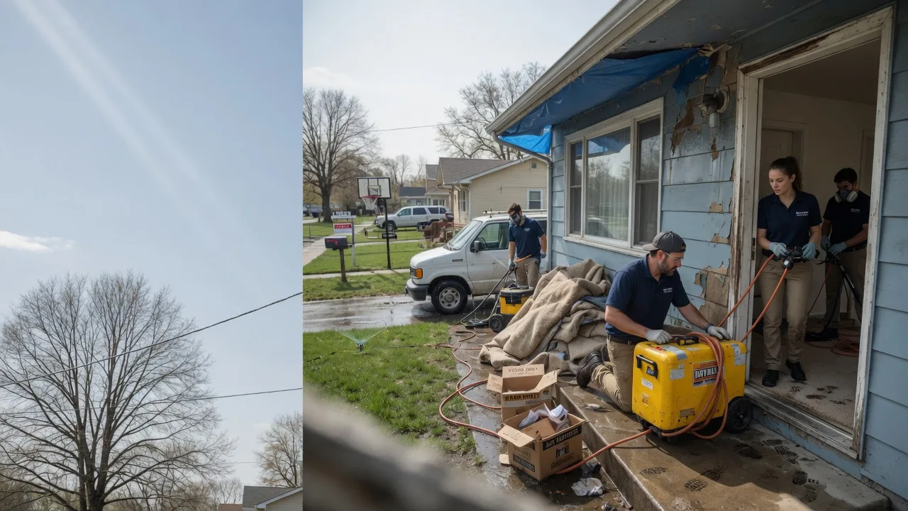 Basement Flood Cleanup in Heflin, LA near me